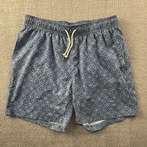 Faherty Shorts Adult Size Extra Large Blue Surf Swim Outdoor Casual Men's